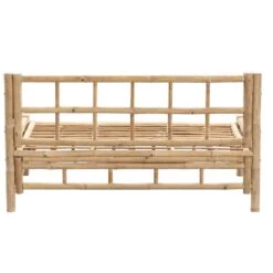 Palletbank Tarifa Bamboe - Naturel - 120x85x66 Cm -Tuinwinkel 50205502 0900