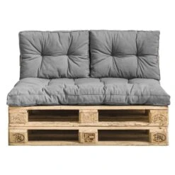 Palletkussen Florence - Grijs - 120x80 Cm -Tuinwinkel 51111035 0101