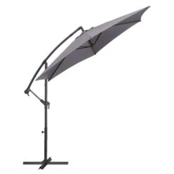 Le Sud Zweefparasol Brava - Antraciet - Ø300 Cm 8 Le Sud Zweefparasol Brava - Antraciet - Ø300 Cm -Tuinwinkel 52304575 0610