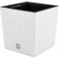 Prosperplast Plantenbak Rato - Wit - Rotan - Kunststof - 32 Cm 8 Prosperplast Plantenbak Rato - Wit - Rotan - Kunststof - 32 Cm -Tuinwinkel 5441df2d5f384f2599bffaf1115d9989