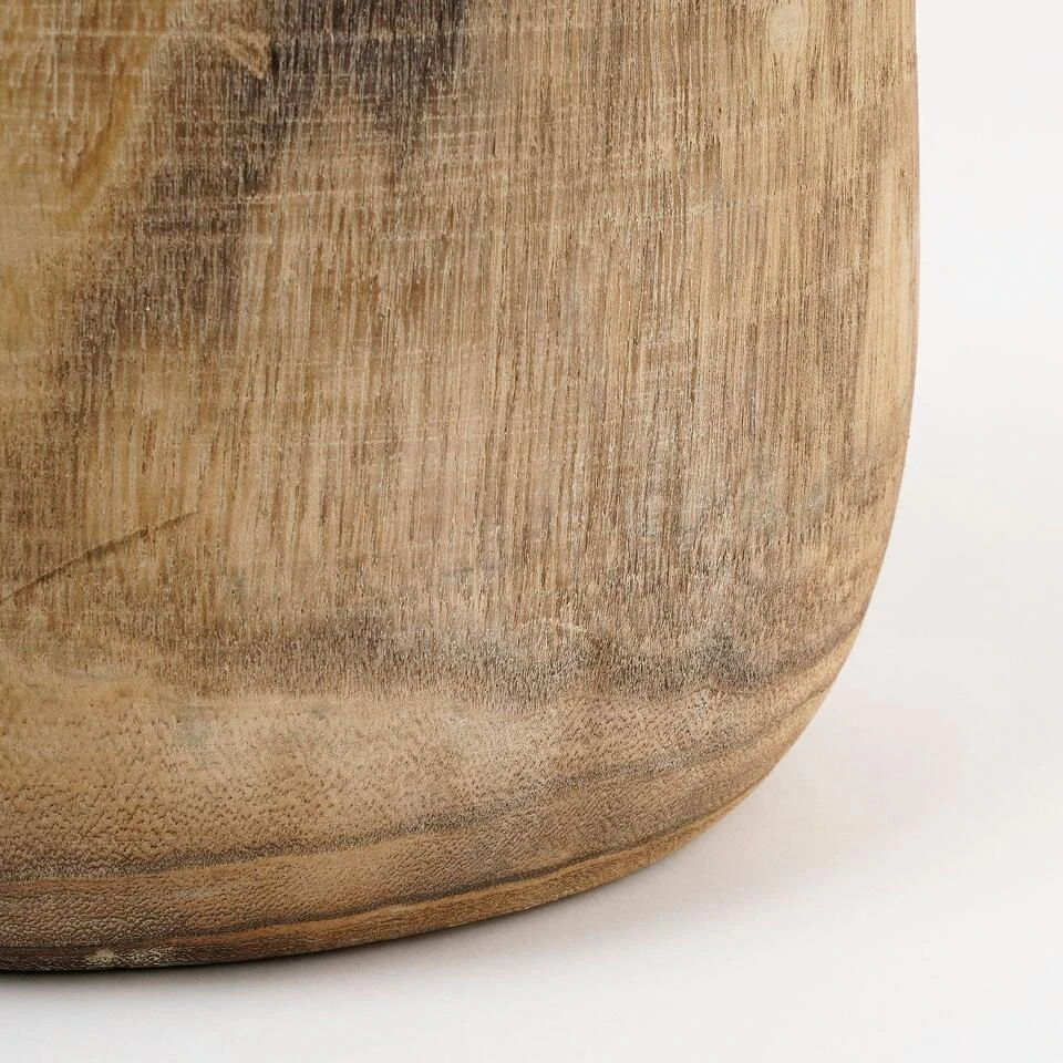 Mica Decorations Boris Bloempot - H24 X Ø24 Cm - Donkerbruin 5 Mica Decorations Boris Bloempot - H24 X Ø24 Cm - Donkerbruin - Afbeelding 3