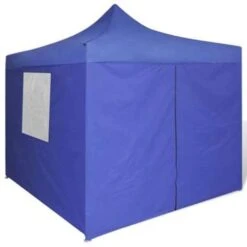 VidaXL Vouwtent Met 4 Zijwanden 3x3 M Blauw 9 VidaXL Vouwtent Met 4 Zijwanden 3x3 M Blauw -Tuinwinkel 5b4a2c6c87974771867f7e1e50dd941c