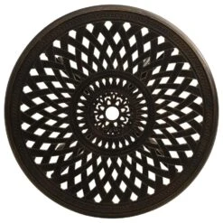 VidaXL Tuintafel 78x78x72 Cm Gietaluminium Bronskleurig -Tuinwinkel 5ee63e336cc34713896bf6f7071f601d