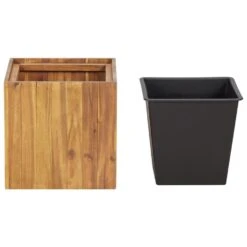 VidaXL Plantenbak Verhoogd 33,5x33,5x33,5 Cm Massief Acaciahout -Tuinwinkel 62d310f32d724b96b1e2c96064f27e29