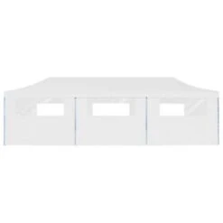 VidaXL Partytent Pop-up Met 8 Zijwanden 3x9 M Wit -Tuinwinkel 62fea1937165444ba59d13e692993e64