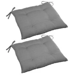 Hesperide Stoelkussens - Binnen/ Buiten Stoelen - Grijs - 40 X 4 Cm -Tuinwinkel 6416efde2af84b588cf36019703e363f