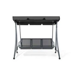 Beliani Schommelbank BOGART - Zwart Mesh -Tuinwinkel 6e735f3942be48868b781dd86579332d