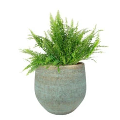 Steege Plantenpot - Design Look - Blauw - 26 X 25 Cm -Tuinwinkel 6ff2ecfab7624381a1992e8fe7f75b64
