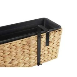 Beliani Plantenbak Voor Buiten KAWALA - Beige Waterhyacinth -Tuinwinkel 70f3f6dc8e7f42589bf27bc59b24e2ee