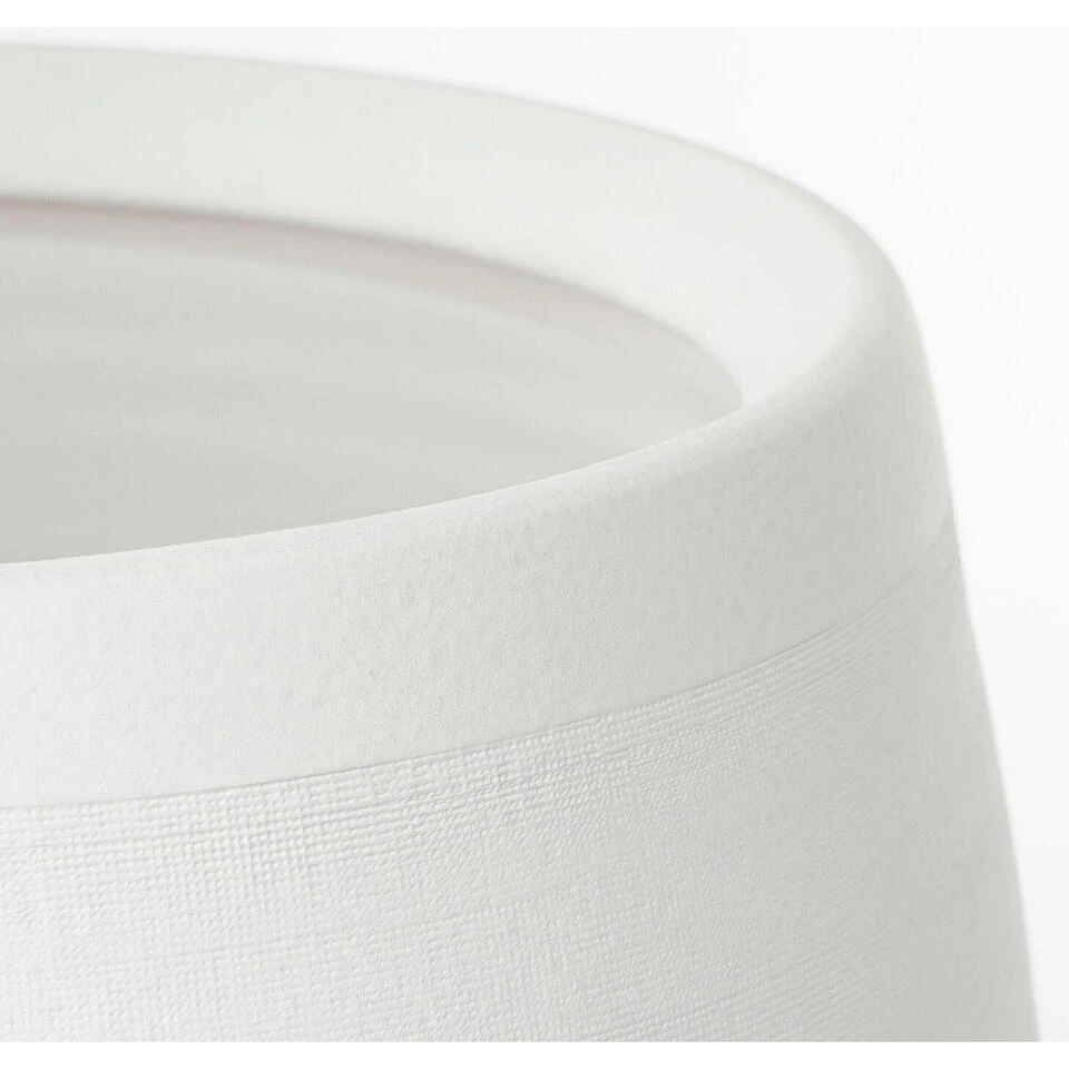 Mica Decorations Bloempot Boule - Mat Wit - Keramiek - 26 X 23 Cm 4 Mica Decorations Bloempot Boule - Mat Wit - Keramiek - 26 X 23 Cm - Afbeelding 2