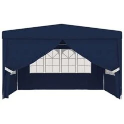 VidaXL Partytent Met Zijwanden Professioneel 90 G/m² 4x4 M Blauw -Tuinwinkel 7e8aea8b9353405fbdd88b87838ddcea