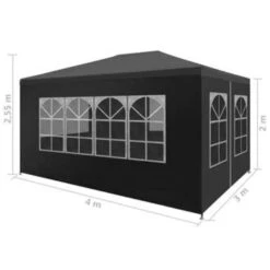 VidaXL Partytent 3x4 M Antraciet -Tuinwinkel 80e516895c844b26ae411bcf826b8d6a