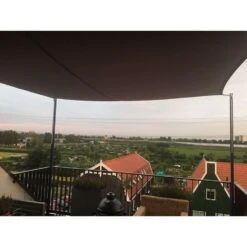 Nesling Dreamsail Schaduwdoek 4x4x4x4 Meter - Grijs -Tuinwinkel 81003842 0101