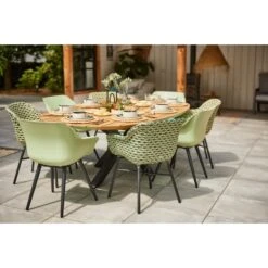 Hartman Sophie Studio Dining Armstoel - French Green - Set Van 2 -Tuinwinkel 81011004 0004