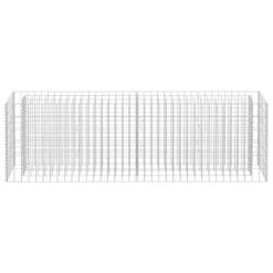 VidaXL Gabion Plantenbak Verhoogd 180x30x60 Cm Gegalvaniseerd Staal 9 VidaXL Gabion Plantenbak Verhoogd 180x30x60 Cm Gegalvaniseerd Staal -Tuinwinkel 8261b2157478474b8b7a10b735d09a68