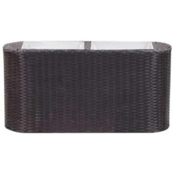 VidaXL Plantenbak Verhoogd 80x25x40 Cm Poly Rattan Zwart -Tuinwinkel 87a79df93f0c478189a4094cff5e408c