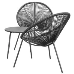 Loungeset Formentera Vilanova - Antraciet - 3-delig -Tuinwinkel 90102034 0900