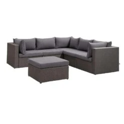 Le Sud Modulaire Hoekloungeset Dordogne - Antraciet/donkergrijs - 6-delig -Tuinwinkel 90102961 3010