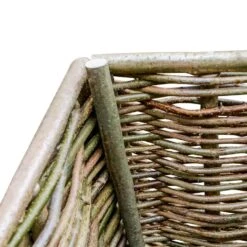 VidaXL Plantenbak Verhoogd 80x40x40 Cm Hazelaarhout -Tuinwinkel 9272b83184a34345a565cb8296a5e5e2