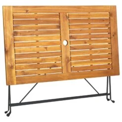VidaXL Tuintafel Inklapbaar 120x70x74 Cm Massief Acaciahout -Tuinwinkel 9ccee5381eb846ca8da14468e7e72e94