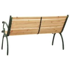 VidaXL Tuinbank 123 Cm Gietijzer En Massief Vurenhout -Tuinwinkel 9d0f18a0e578416a960786ed0ad8ec31