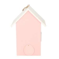 Boltze Vogelhuisje - Roze Met Wit Dak - Hout Nestkastje - 22 Cm -Tuinwinkel a598b2dfed2b4331a8e8d686dfe3ebd5