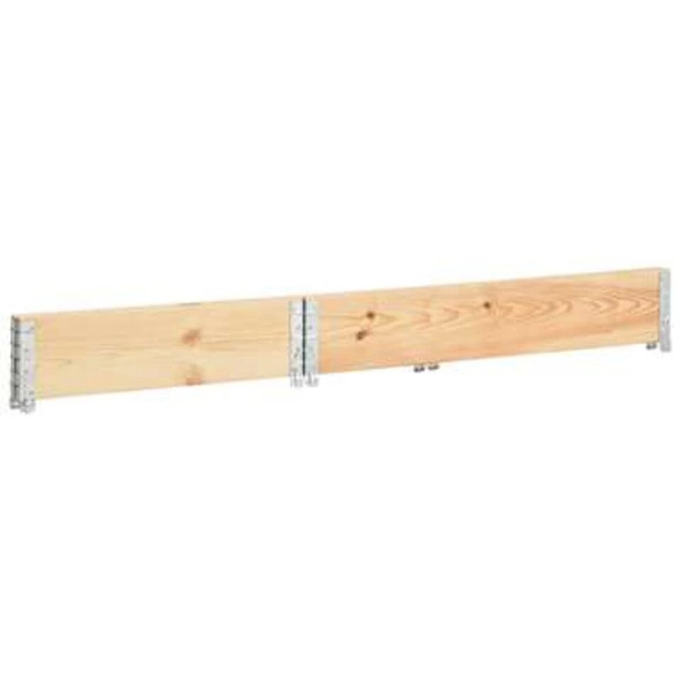 VidaXL Plantenbak Verhoogd 80x120 Cm Massief Grenenhout 5 VidaXL Plantenbak Verhoogd 80x120 Cm Massief Grenenhout - Afbeelding 3