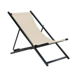 Beliani Tuinligstoel LOCRI II - Beige Synthetisch Materiaal, Aluminium 8 Beliani Tuinligstoel LOCRI II - Beige Synthetisch Materiaal, Aluminium -Tuinwinkel b1e12f5a0b5546f88267981cc7be65e4