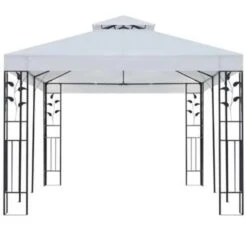 VidaXL Prieel 3x6 M Wit -Tuinwinkel bcda3844b2524567a156b6c59215aebf