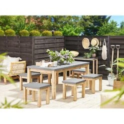 Beliani Tuinstoel OSTUNI - Grijs Vezelcement 9 Beliani Tuinstoel OSTUNI - Grijs Vezelcement -Tuinwinkel c0f75dd7e3de4c378f991f46f1d3e509