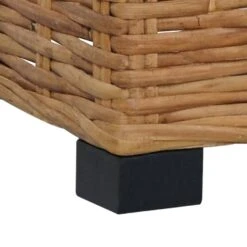 VidaXL Voetensteun Met Kussen Natuurlijk Rattan 9 VidaXL Voetensteun Met Kussen Natuurlijk Rattan -Tuinwinkel c43b1e2eaab64d4a8abada303a476c28