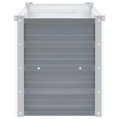 VidaXL Plantenbak Verhoogd 160x40x45 Cm Gegalvaniseerd Staal Grijs 9 VidaXL Plantenbak Verhoogd 160x40x45 Cm Gegalvaniseerd Staal Grijs -Tuinwinkel c54cc71431fa46ce890047c4646250f6