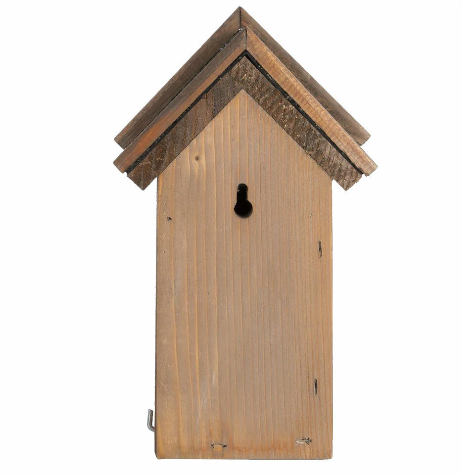 Best For Birds Vogelhuisje - Hout - Nestkastje Met Puntdak - 22 Cm 5 Best For Birds Vogelhuisje - Hout - Nestkastje Met Puntdak - 22 Cm - Afbeelding 3