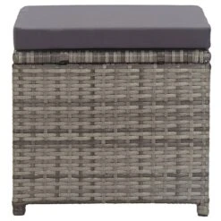 VidaXL Tuinkrukken 2 St Met Kussens Poly Rattan Antraciet -Tuinwinkel cc4b5da6cf4549239d2e732b75463b6c