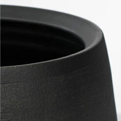 Mica Decorations Bloempot Boule - Mat Zwart - Keramiek - 23 X 20 Cm -Tuinwinkel cebad304c82d4e908158e4dace7b9936