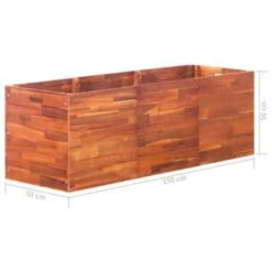VidaXL Plantenbak Verhoogd 150x50x50 Cm Acaciahout -Tuinwinkel d478810bcd184242b405aa3d748e55ef