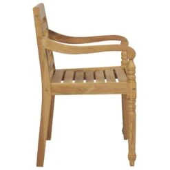 VidaXL Stoelen Batavia 2 St Massief Teakhout -Tuinwinkel da9caaeb07b4415f937984cc684f66ae