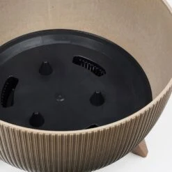 Mica Decorations Doppio Schaal Op Poten - H20,5 X Ø40 Cm - Taupe -Tuinwinkel dbac3d0586a24750926713063d003291