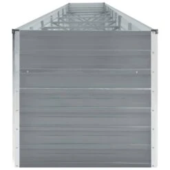 VidaXL Plantenbak Verhoogd 600x80x45 Cm Gegalvaniseerd Staal Grijs 9 VidaXL Plantenbak Verhoogd 600x80x45 Cm Gegalvaniseerd Staal Grijs -Tuinwinkel de3d412fd6c343538a3c032d5bfce2e4