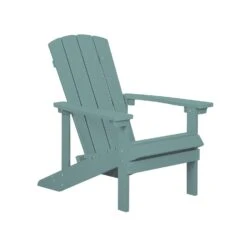 Beliani Tuinstoel ADIRONDACK - Blauw Kunsthout -Tuinwinkel de4dbffd0de241d28776d63bfb3a1220