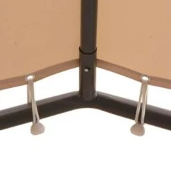 VidaXL Prieel 4x4 M Staal Beige -Tuinwinkel def6c6dcf3344e47bfccca58fd79f59b