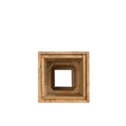 Beliani Plantenbak Voor Buiten LARISA - Lichte Houtkleur Dennenhout -Tuinwinkel e2bd92ee345641b2ab0d4b6e38a78450