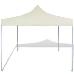 VidaXL Partytent Inklapbaar 3x3 M Crème -Tuinwinkel fa4f607cb3124476a88a3d7e743f23df