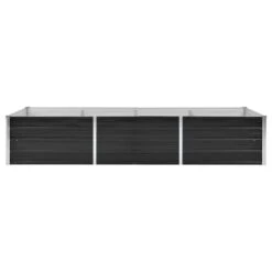 VidaXL Plantenbak Verhoogd 240x80x45 Cm Gegalvaniseerd Staal Antraciet -Tuinwinkel fc59fbab49fa4d299e6518af473faefb