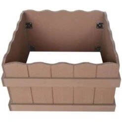 VidaXL Plantenbak Verhoogd 40x40x25 Cm HKC Bruin -Tuinwinkel fdd44931dff34cf29b5869b8c7677db0