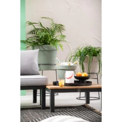 Le Sud Loungetafel Ardeche - Grijs - 72x72x31,5 Cm -Tuinwinkel sf 50156090 1013